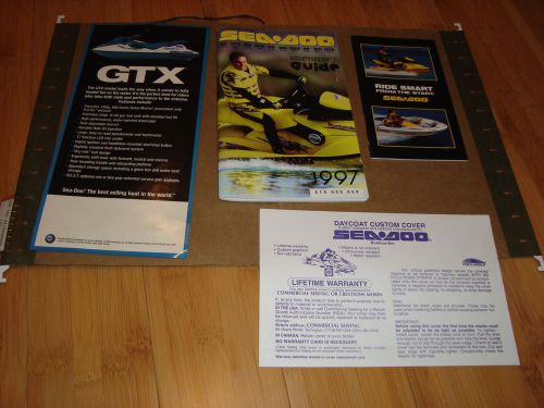 1997 sea doo operators manual sp xp gti gtx gts 219000059 gsx gsi gs