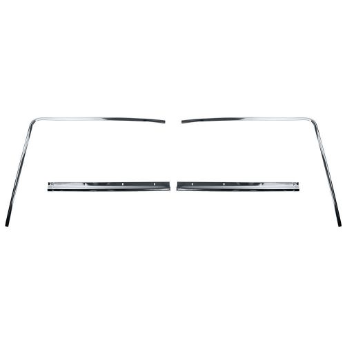 Dynacorn mustang rear window molding set fastback 1971-1973