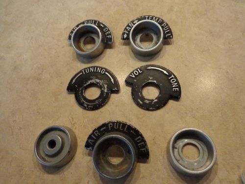 1963 63 corvette dash inserts for knobs