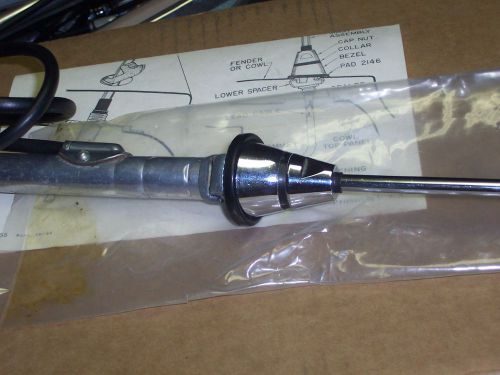 1972 -1974  american motors radio antenna  amc /amx   new  hide-a-way  model