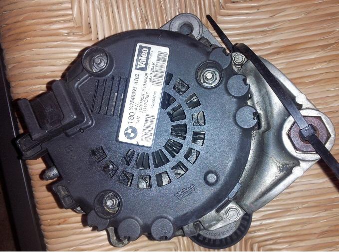 Bmw x5 180 amp 14v valeo alternator 4.4l 4.8l 2004-2007 tg17c027 7540993