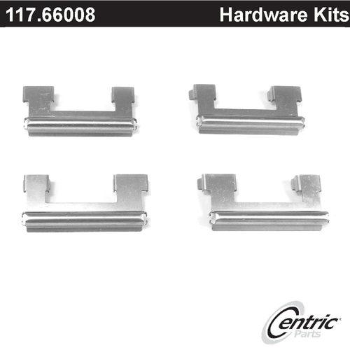 Centric 117.66008 front brake disc hardware kit-disc brake hardware kit