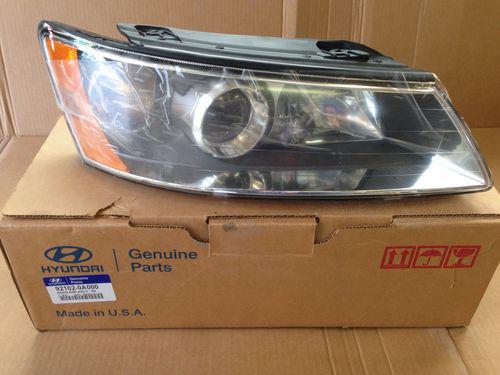 Brand new 2006 2007 2008 hyundai sonata oem right passenger headlight 06 07 08