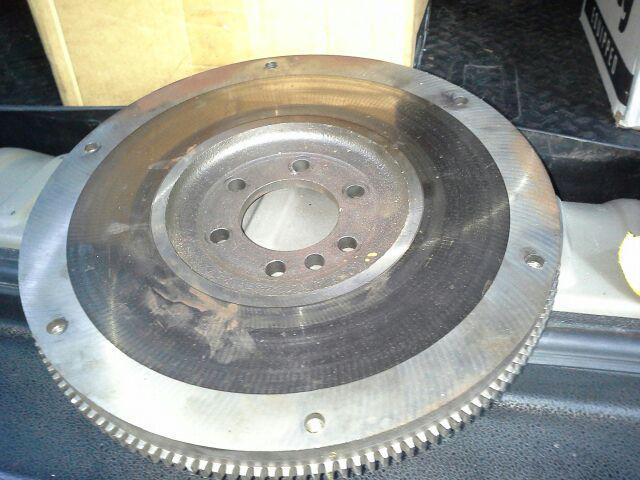 New steel 10 1/2' neutral balanced flywheel,for a 396 or 427 gm or chevrolet 