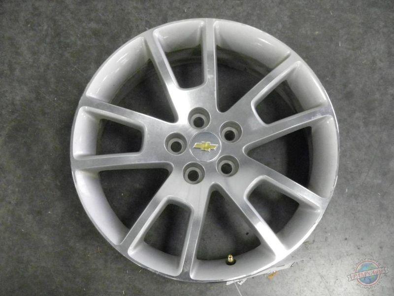 (1) wheel malibu 1198015 08 09 10 11 12 alloy 85 percent face gouge w-tpms