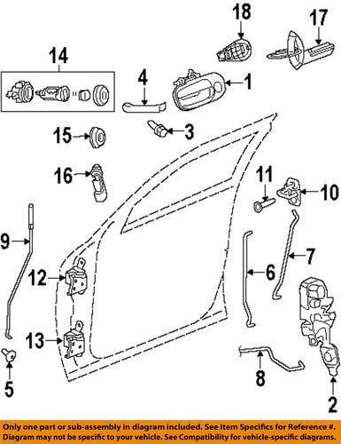 Dodge oem 5026886ah door-transmitter