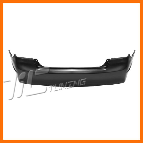 Rear bumper primered facial cover fascia plastic 2006-2009 honda civic 4dr sedan