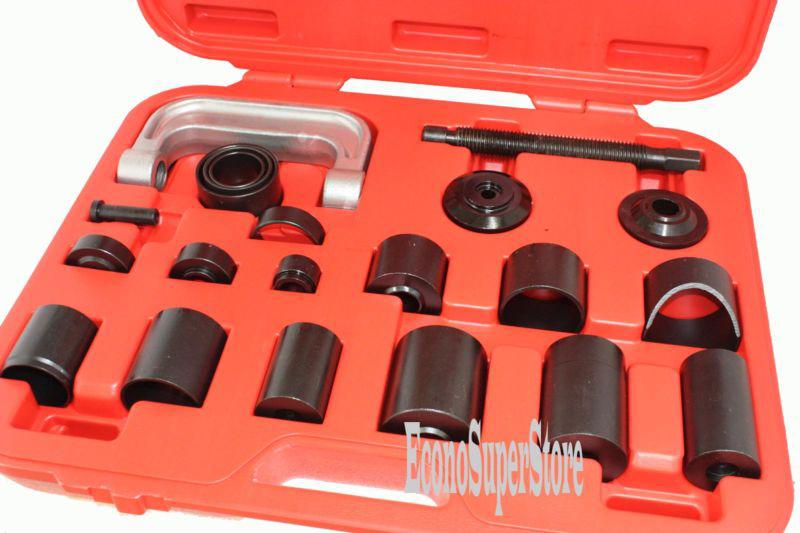 21pc ball joint auto repair remove installing master adapter c-frame press 2 4wd