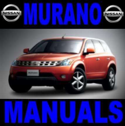 2005 05 nissan murano s sl se service repair manual cd 