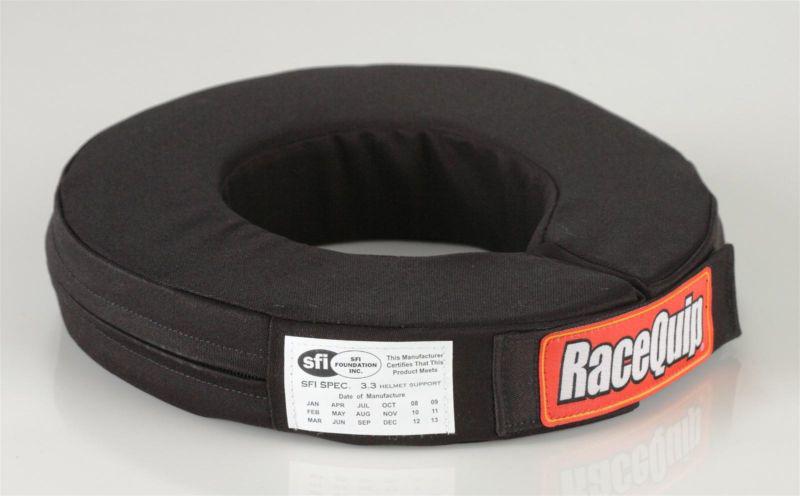 Racequip 337007 sfi 3.3 black 360 degree sfi rated helmet supports -  rqp337007