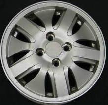 14 inch factory alloy rim - daewoo nubria / 1999-2003