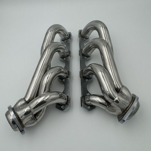 1979-1993 ford mustang shorty headers, polished stainless steel