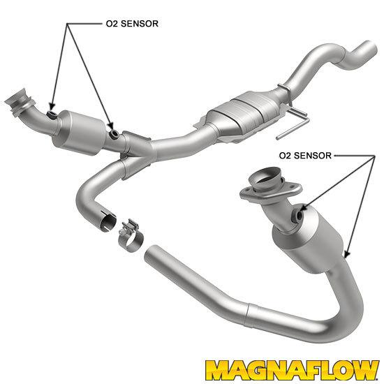 Magnaflow catalytic converter 23735 dodge dakota