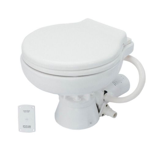 Johnson pump aquat™ electric marine toilet - super compact - 12v