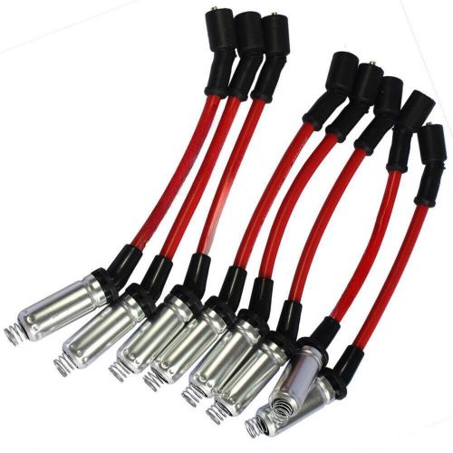 8pcs car ignition spark plug wire set cable 48322r for chevy for gm for buick