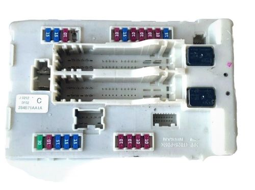 2009 - 2014 nissan altima murano maxima fuse box relay module 284b71aa1a oem !