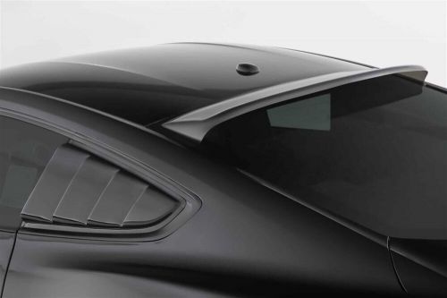 Rear window deflector for ford mustang 2015-2022; carbon fiber color