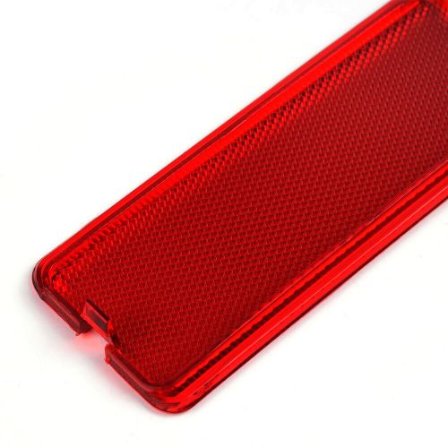 Fit for 99-07 ford super duty f250-f450 rear door 2pcs red panel light reflector