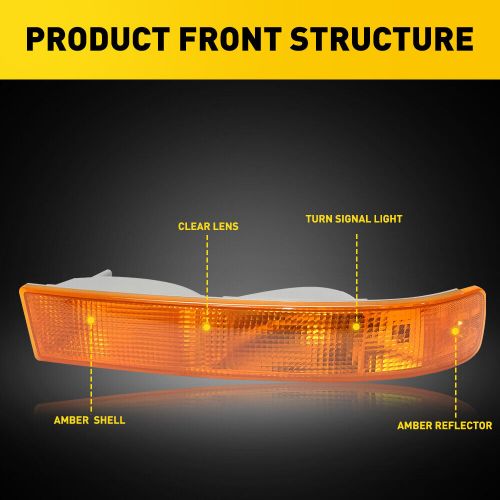 Fit for 2003 2004 2005-14 gmc savana chevrolet express parking turn signal light