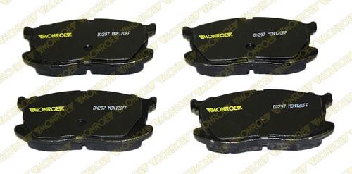 Monroe dx297 brake pad or shoe, front-monroe dynamics brake pad