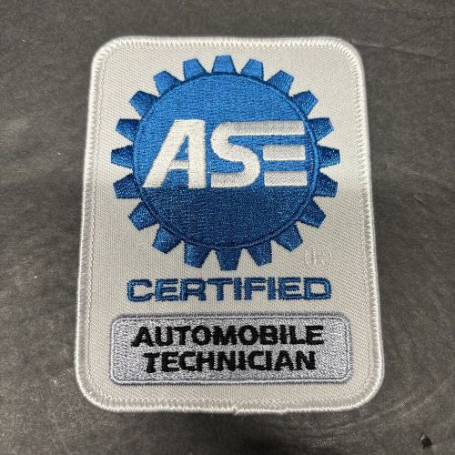 Ase certified automobile technician embroidered authentic patch brand new