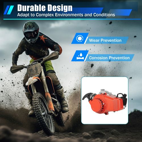 49cc,47cc 2 stroke engine motor pull start for pocket bike mini dirt bike atv