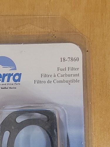 Nos sierra 18-7860 fuel filter replaces mercruiser 35-49088a2 omc 312456 381690