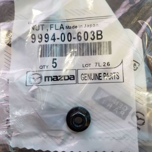 Genuine mazda door check nut 9994-00-603b