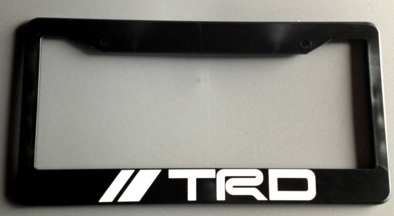 Trd license plate frame toyota tacoma supra tundra camry matrix land cruiser sr5