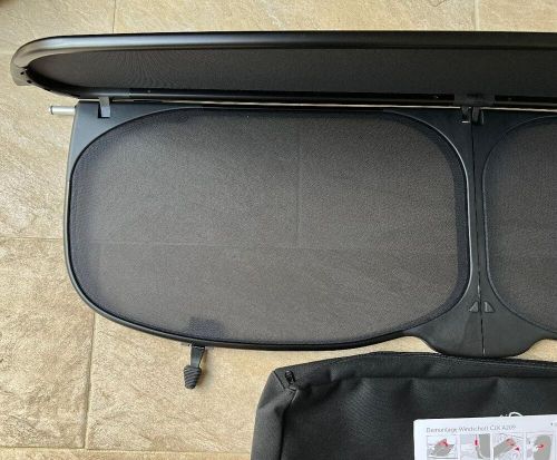 Genuine mercedes clk wind deflector &amp; bag (a209) - new condition