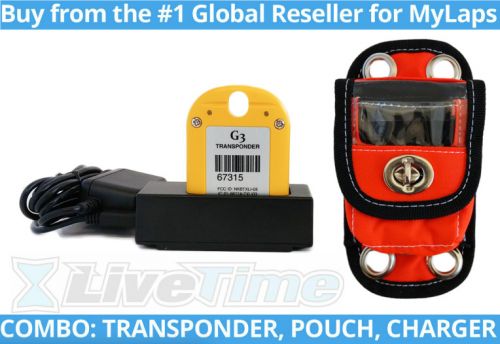 Westhold rechargeable g3 transponder kit/combo with charger and pouch