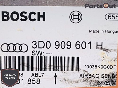 2006 crash sensor control module 3d0 909 601 h oem