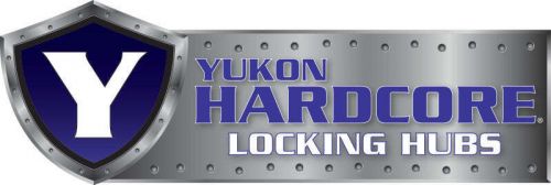 Yukon gear yhc70006 hardcore locking hub set for dana 44 / gm &amp; fits ford 1/2