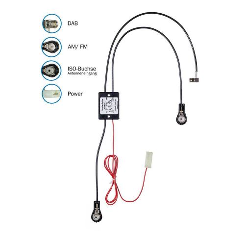 Antenna bad blankenburg dab/fm active splitter crossover iso/smb 4726.02-