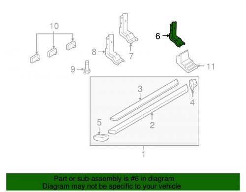 Genuine ford bracket 4c3z16a506ba