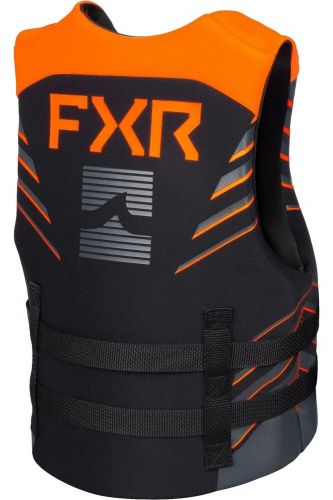 Fxr podium youth life jacket black/orange