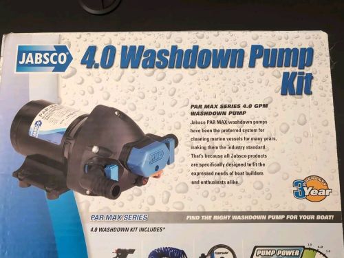 Jabsco 32605 series marine parmax 4. gpm washdown pump kit