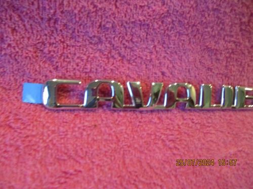 2000-2005 chevrolet cavalier nos gm factory oem rear emblem free shipping