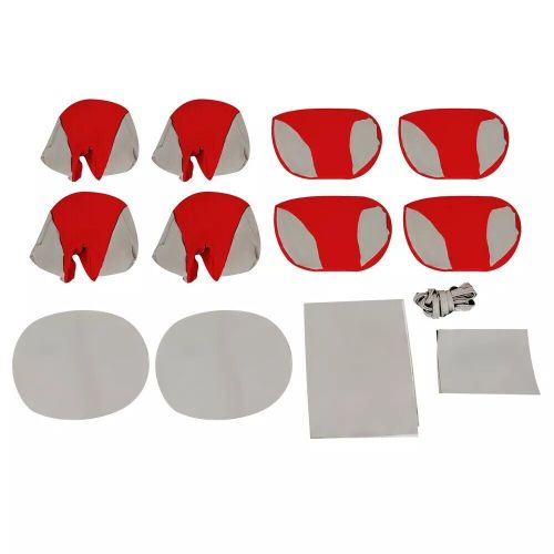 Pvc red gray full set  seat covers for sea-doo speedster 150 2007-2011 2008 2009