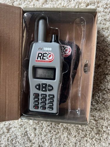 Racing electronics re 1000 racing scanner with 1 headset and clear re bag