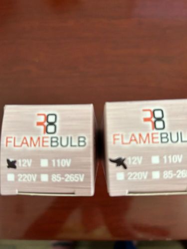 12 volt led flame bulb * sold as a pair * emulates a flame