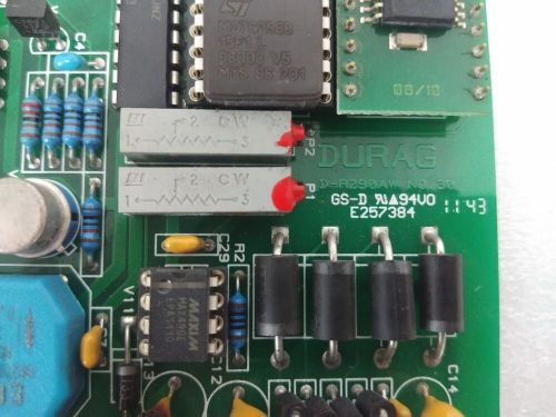 New durag d-r290aw no.30 gs-d e257384 pcb circuit card