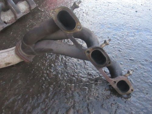 1999 alfa romeo 166 3.0 v6 auto cf2 genuine exhaust manifolds with downpipes