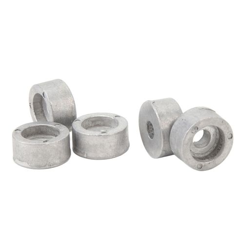 5 pcs marine round zinc anode 55321 87j01 oxidation resistant zinc anode block