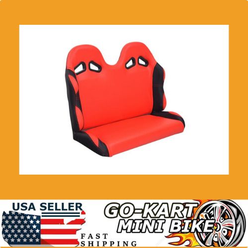 31-1/2&#034; red double seat for the coleman kt196 go-kart - mp