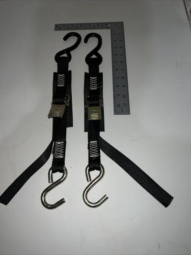 Rod saver boat trailer transom tie down straps (pair)  1&#034; x 3&#034;