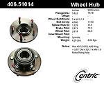 Centric parts 406.51014 rear hub assembly