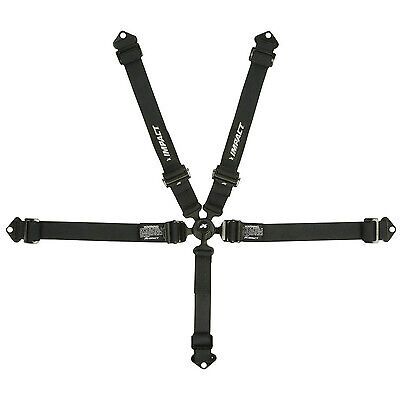 Impact racing 5-pt harness 2in camlock integral lap adjuster 57349226