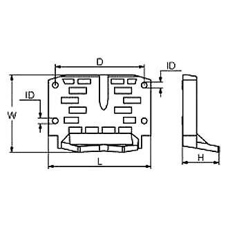 Martyr cm982277m omc magnesium waffle block anode