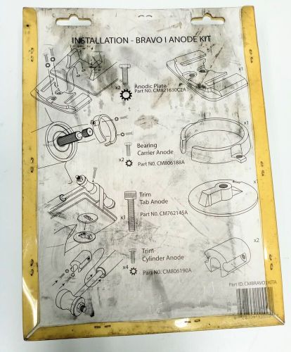 Aluminum anode set cmbravo1kita bravo